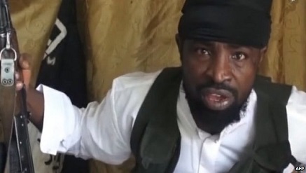 Abubakar Shekau, leader of the Boko Haram sect,